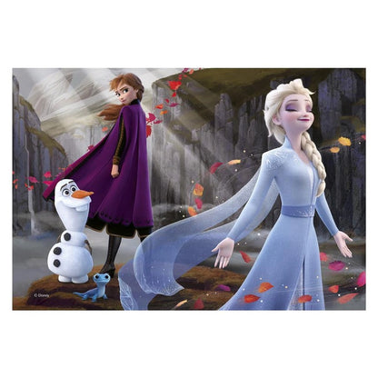 Puzzle 2 in 1 Frozen II Dino Toys, 77 piese, 5 ani+