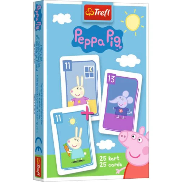 Cărți de Joc - Peppa Pig Cards, Albastru, 4 ani+