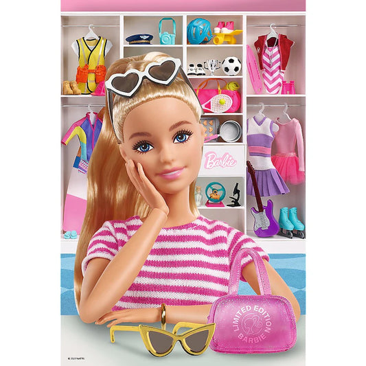 Puzzle Trefl - Barbie, Sa o cunoastem pe Barbie, 100 piese