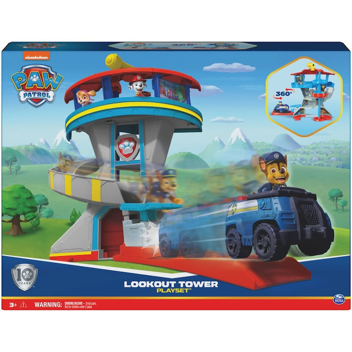 Set de joaca Paw Patrol - Lookout, Turnul de Comanda