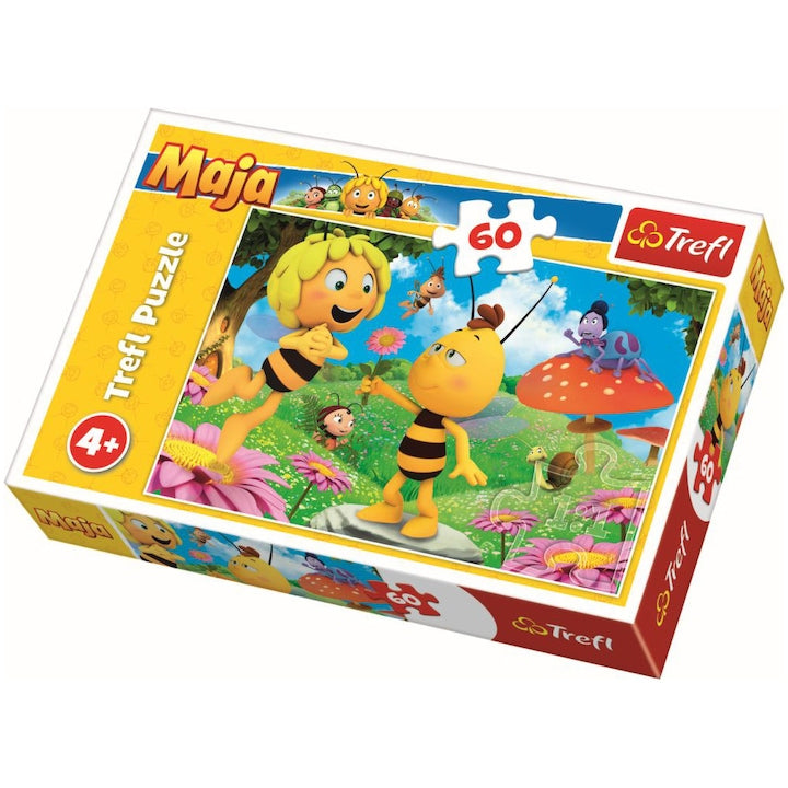 Puzzle Trefl, Florile albinutei Maya, 60 piese