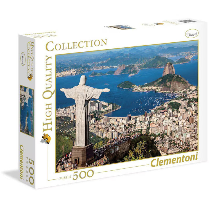 Puzzle Clementoni - Rio de Janeiro, 500 piese (60880)