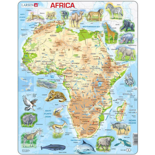 Puzzle Larsen - Africa, 63 piese (48692)