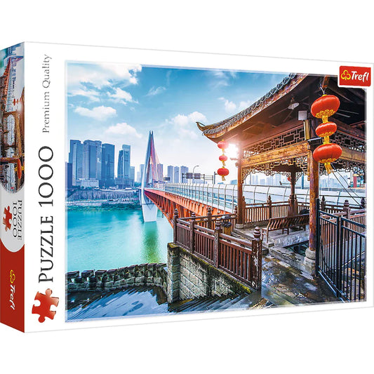 Puzzle Trefl - Chongqping China, 1000 piese