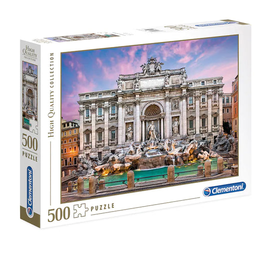 Puzzle Clementoni - Fontada di Trevi, 500 piese