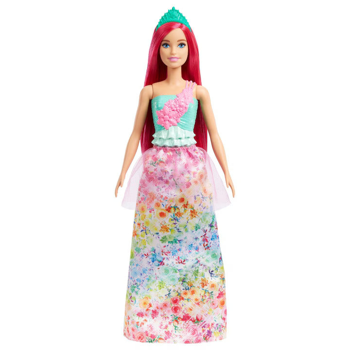 Papusa Barbie Dreamtopia - Printesa cu par roz