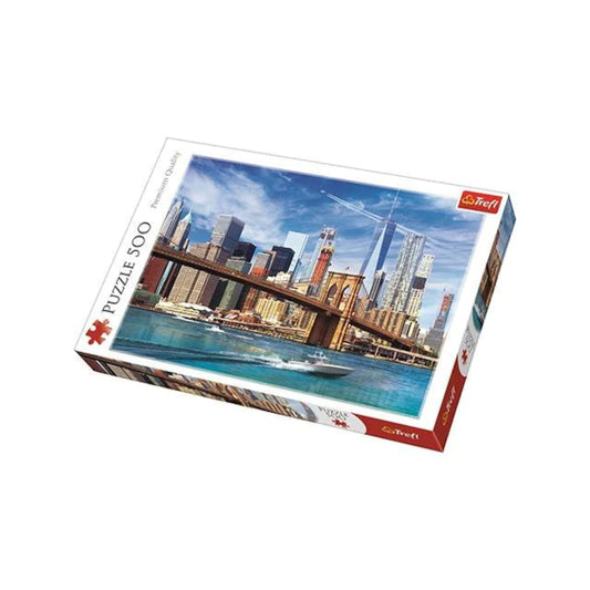 Puzzle Trefl, Priveliste din New York, 500 piese